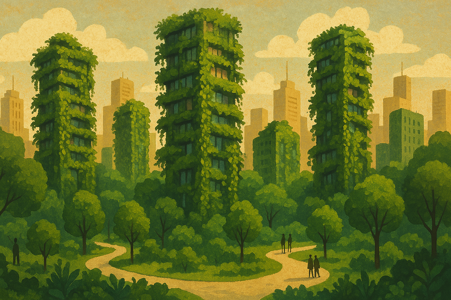 Qué es un Bosque Vertical y por qué puede salvar nuestras ciudades