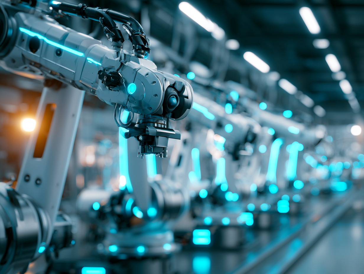Robots y sensores aplicando ciencia a la industria