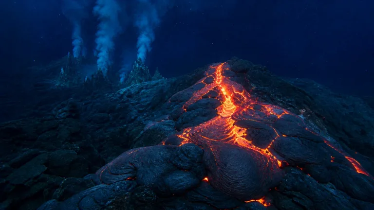 Volcanes submarinos: secretos bajo el océano